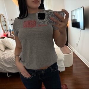 Vintage Mon Amour baby tee